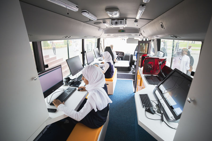 Driven by innovation bus Driven by innovation bus